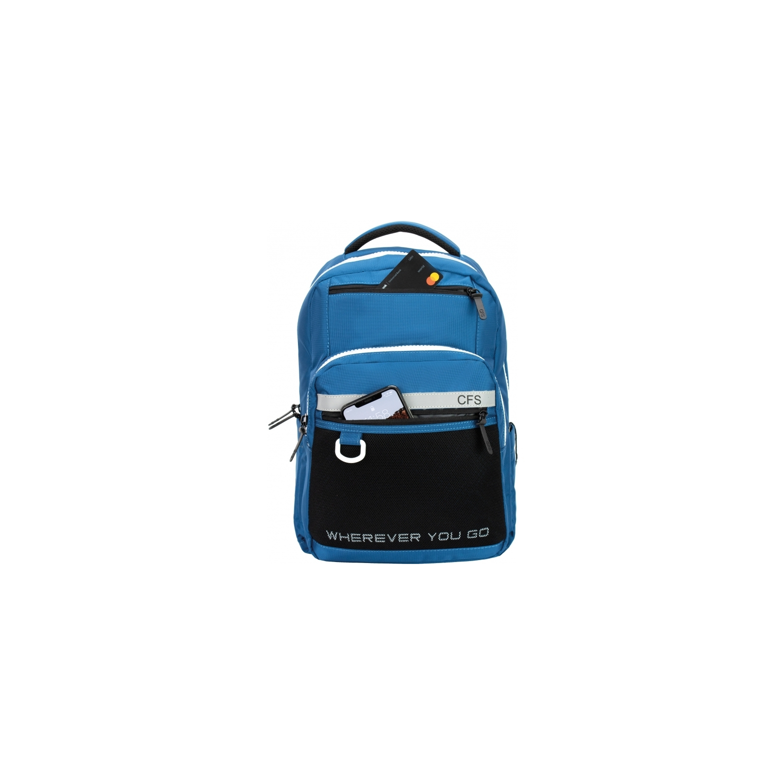 Рюкзак шкільний Cool For School Синій 130-145 см (CF86738-03) зображення 5