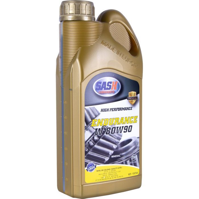 Трансмісійна олива SASH ENDURANCE - W 80W90 GL-5 1л (100744)