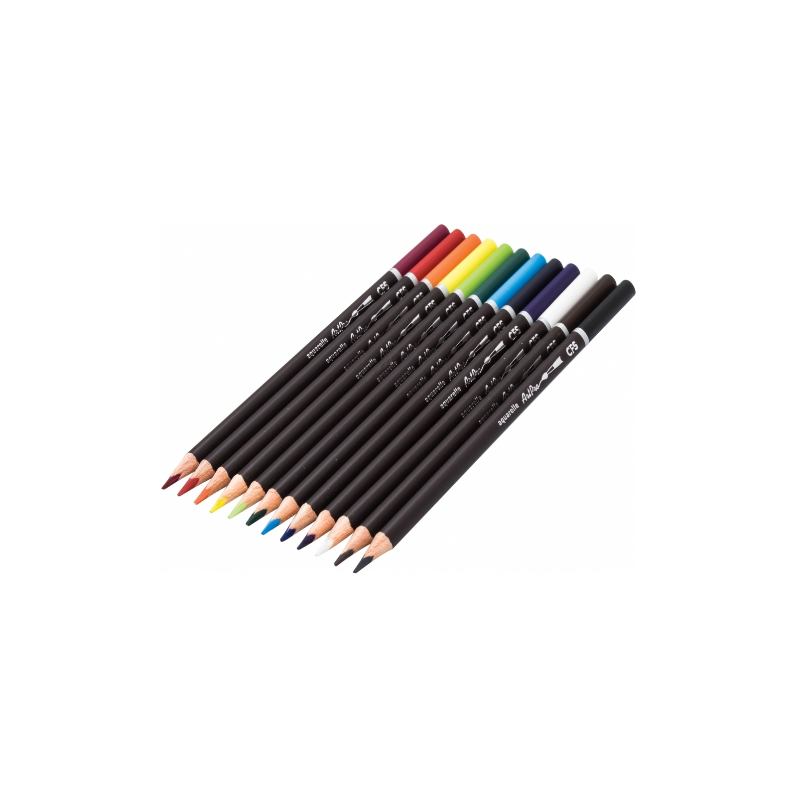 Карандаши цветные Cool For School Art Pro профессиональные акварельные 24 цветов (CF15163) изображение 2