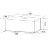 Витяжка кухонна GRANADO Palamos 3603-1200 Inox (GCH516377) зображення 7