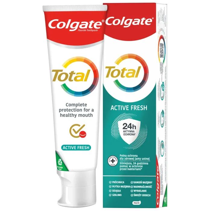 Зубная паста Colgate Total Active Fresh 125 мл (8714789710624) изображение 2