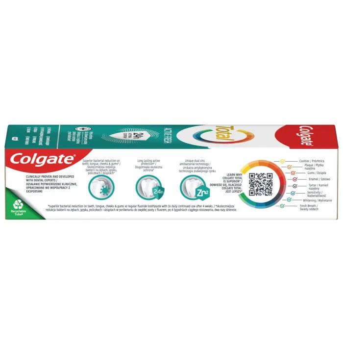 Зубная паста Colgate Total Active Fresh 125 мл (8714789710624) изображение 6