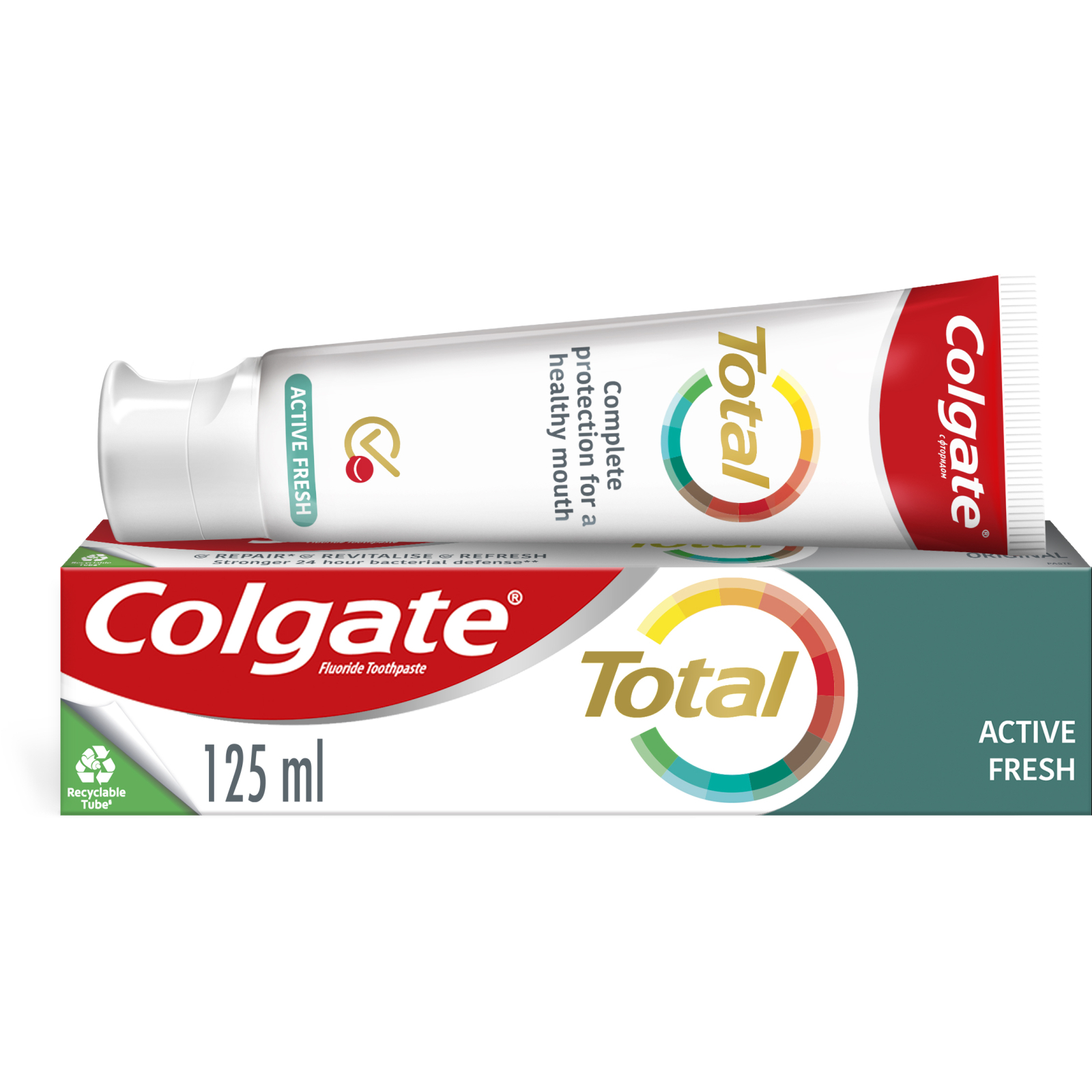 Зубная паста Colgate Total Active Fresh 125 мл (8714789710624)