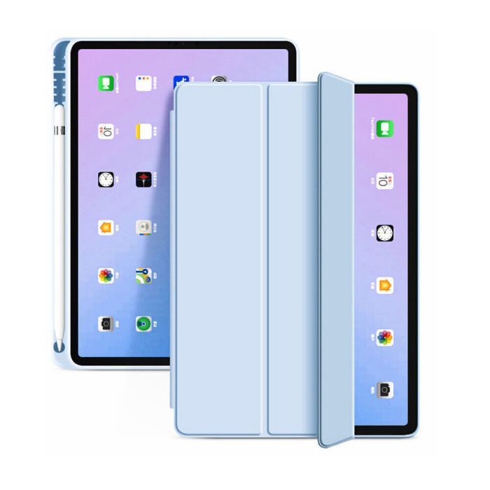 Чохол до планшета BeCover Tri Fold Soft TPU mount Apple Pencil Apple iPad 10.9" 2022/24/11" 2025 Black (708459) зображення 2
