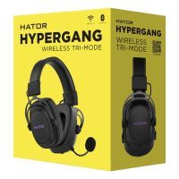 Наушники Hator Hypergang Wireless Tri-mode Black (HTA-850) изображение 5