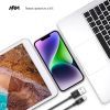 Дата кабель USB 2.0 AM to Lightning 1.2m AMD818BL black Armorstandart (ARM64373) изображение 4