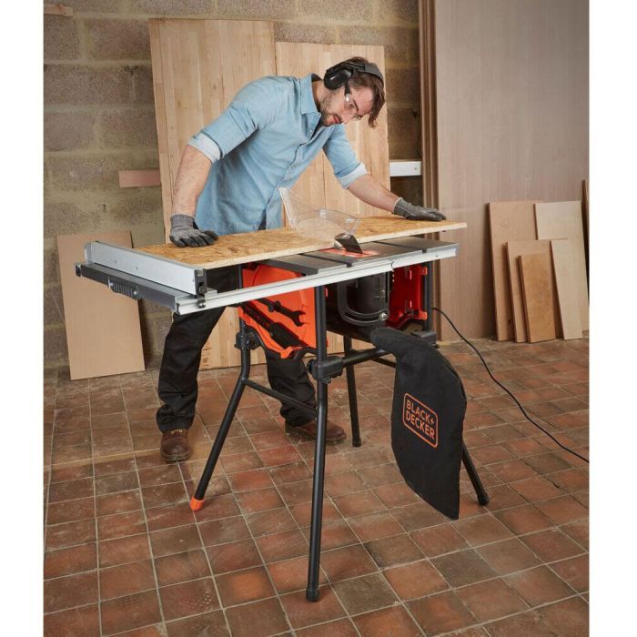 Циркулярная пила Black&Decker пильный, 1800 Вт, диск 254*30 мм, 4.800 об/мин,27,5 кг (BES720) изображение 2