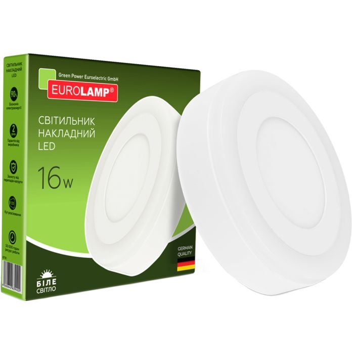 Светильник Eurolamp 16W 4000K (LED-NLR-16/4) изображение 2