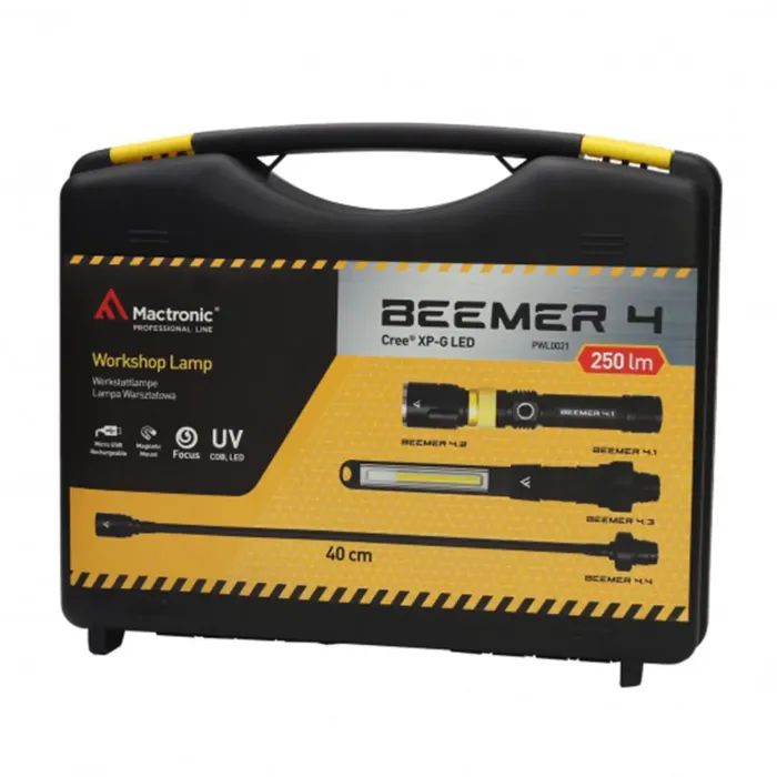 Фонарь Mactronic Beemer 4 Ultraviolet Focus 350 Lm + UV 390 nm USB (PWL0021) изображение 8