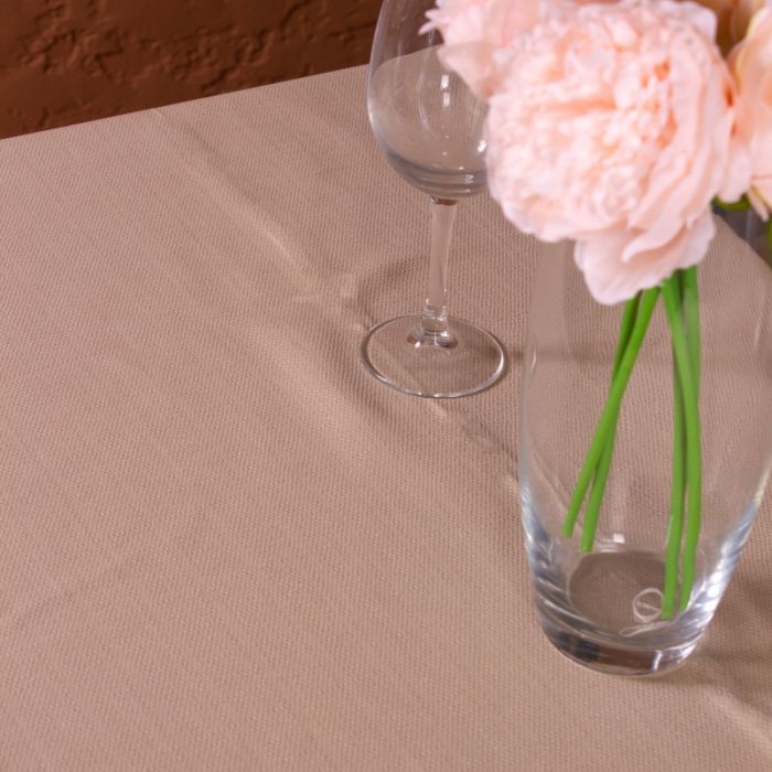 Скатерть MirSon Хлопок №002 Beige Strong 130x300 см (2200006737636) изображение 3