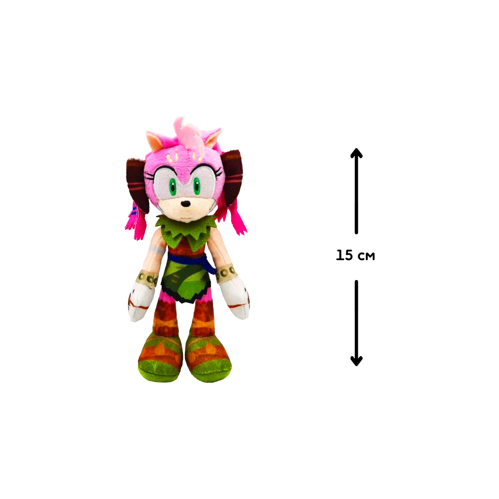 Мягкая игрушка Sonic Prime на клипсе – Эми 15 см (SON7004F) изображение 2