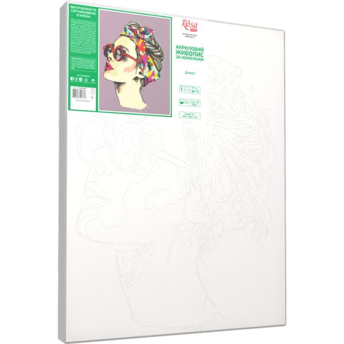 Картина по номерам Rosa Start Grace (4823098501343) изображение 2