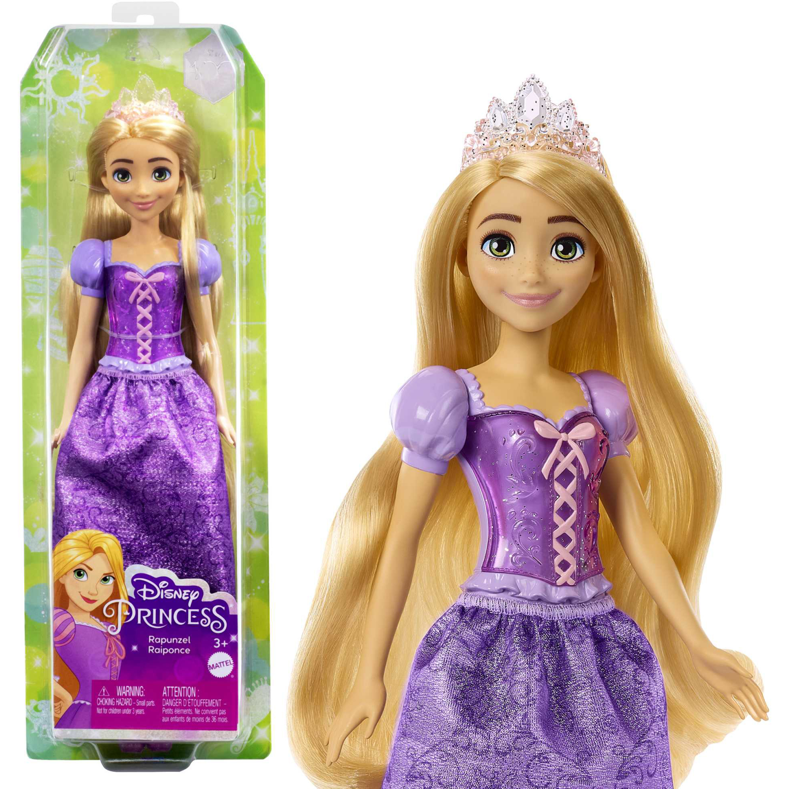 Лялька Disney Princess Рапунцель (HLW03) зображення 2