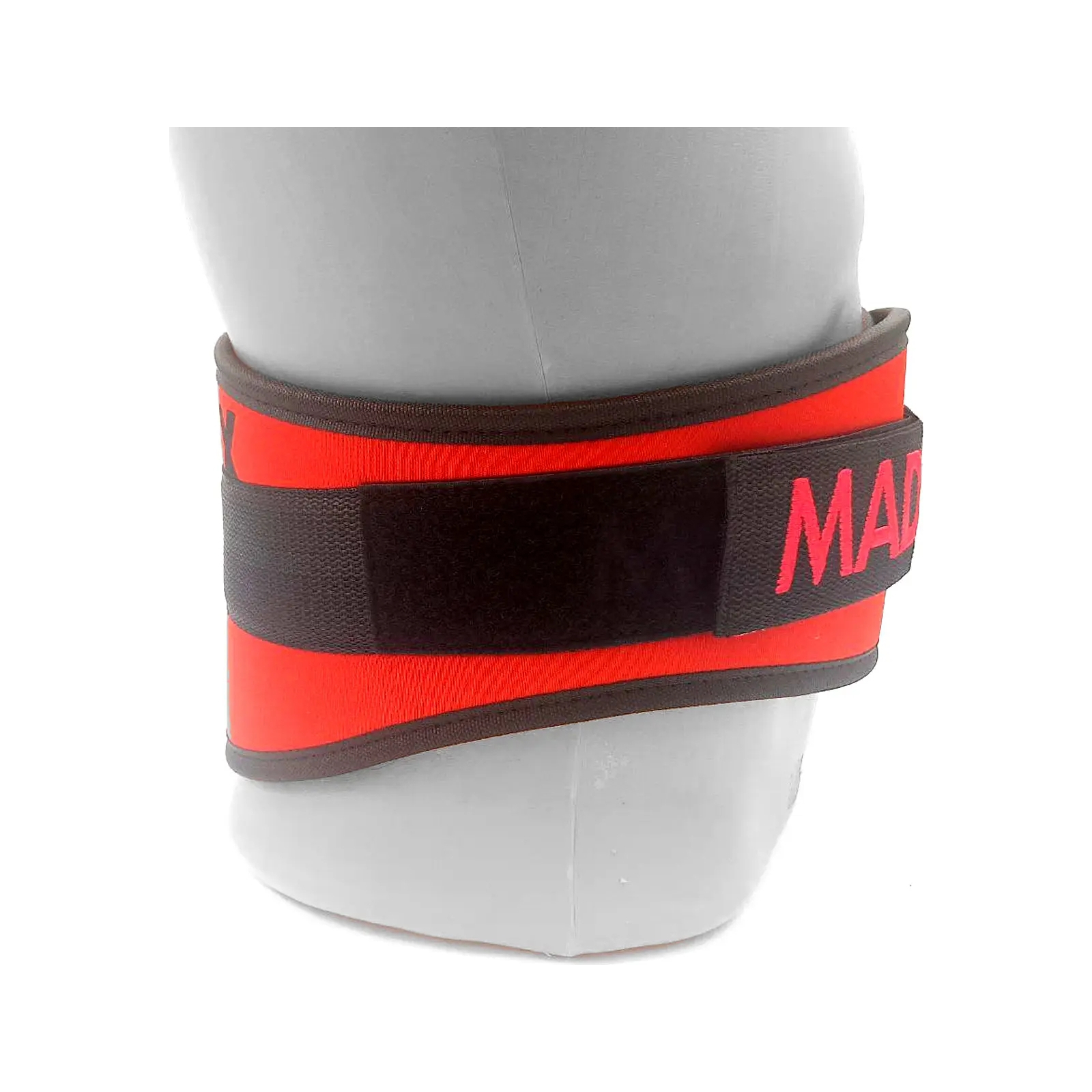 Атлетический пояс MadMax MFB-421 Simply the Best неопреновий Red XXL (MFB-421-RED_XXL) изображение 6