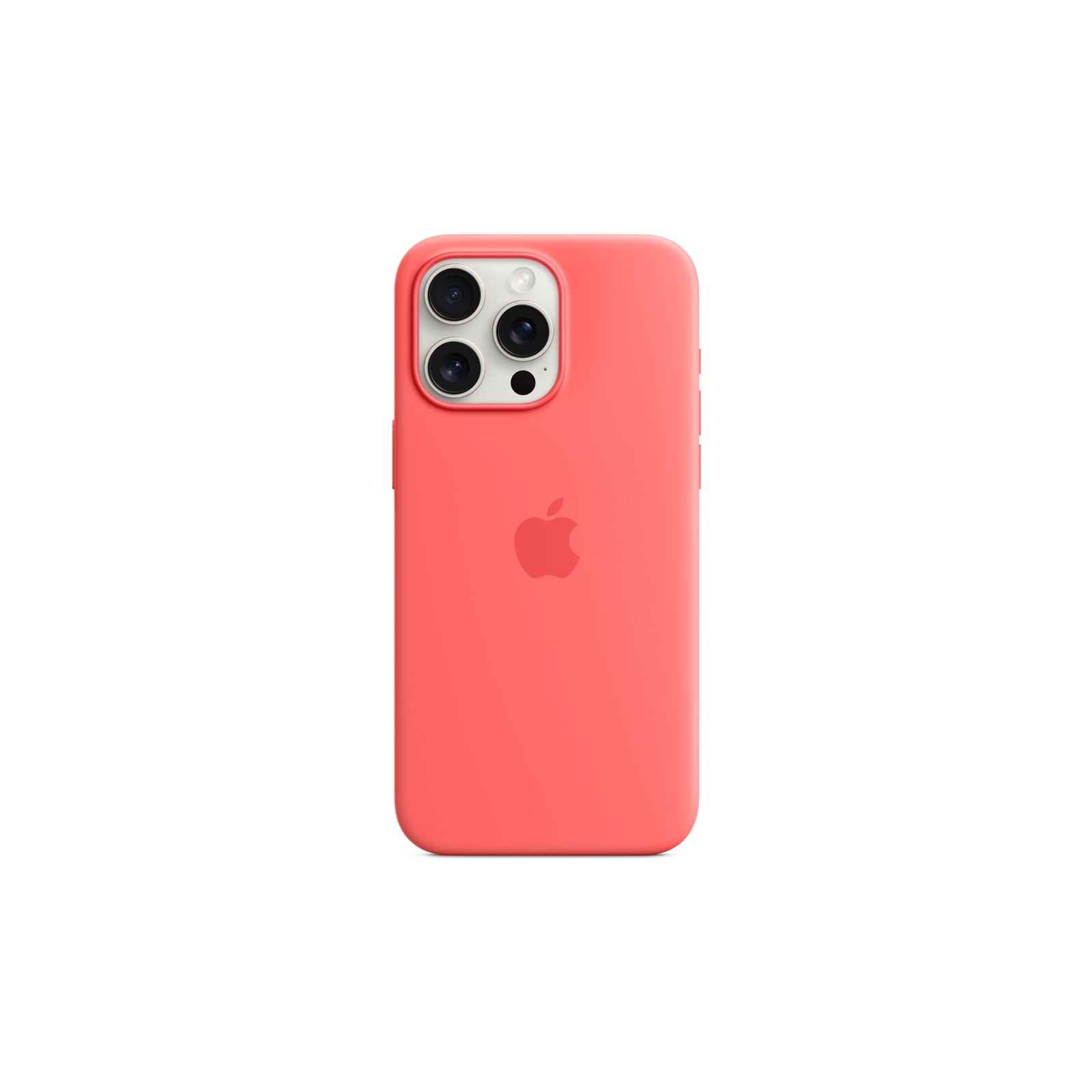 Чохол до мобільного телефона Apple iPhone 15 Pro Max Silicone Case with MagSafe Black (MT1M3ZM/A) зображення 3