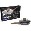 Сковорода Hölmer Natural лита з кришкою 28 см (FP-33528-SWMBML Natural) зображення 9