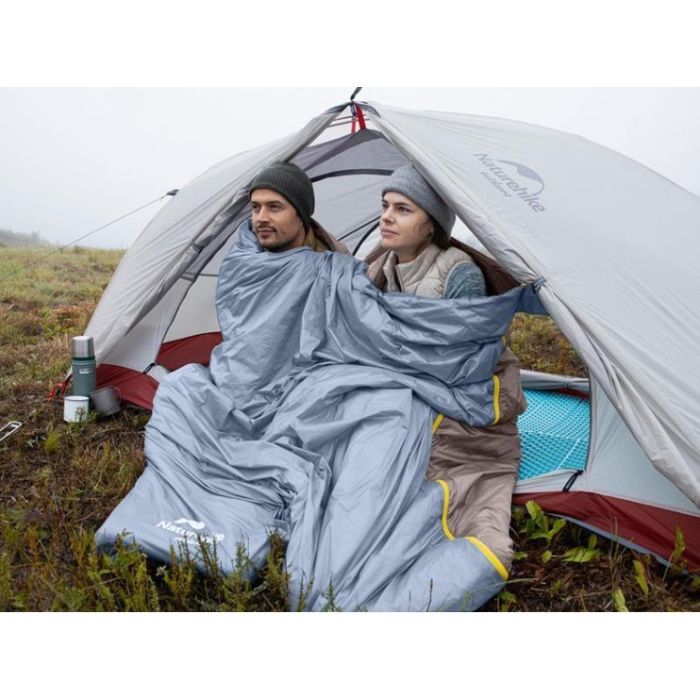 Спальний мішок Naturehike Summer надлегкий LW180 NH21MSD09 L (15C) XL Green (6927595777961-L) зображення 5