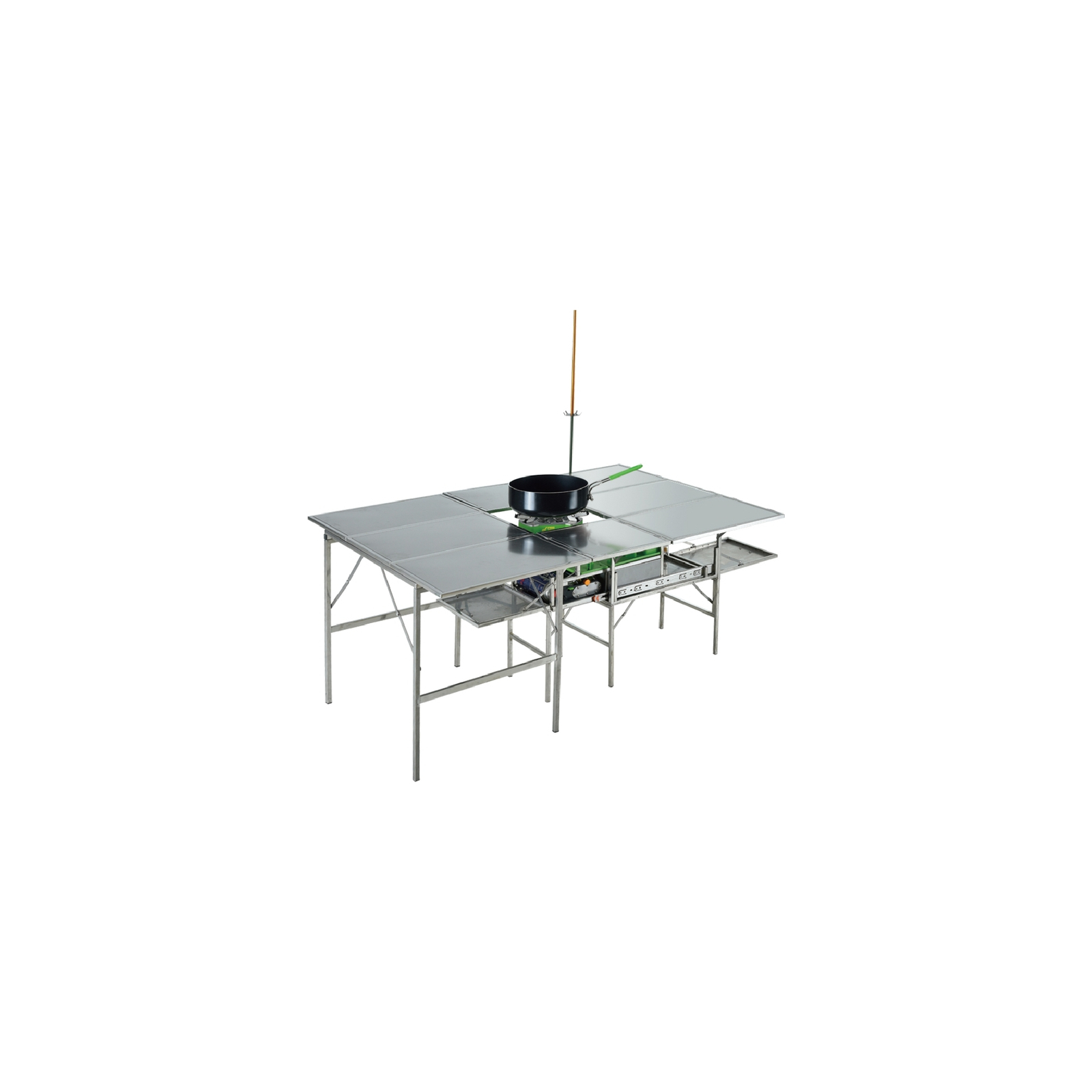 Набор кемпинговой мебели Naturehike портативна кухня зі столом та посудом BRS-96 (BRS-96) изображение 3
