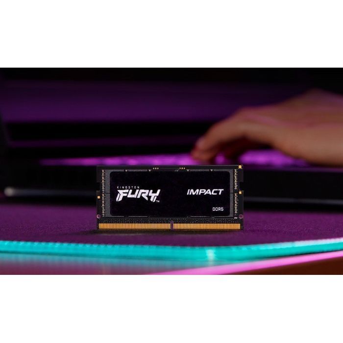 Модуль памяти для ноутбука SoDIMM DDR5 16GB 5600 MHz Impact Kingston Fury (ex.HyperX) (KF556S40IB-16) изображение 7