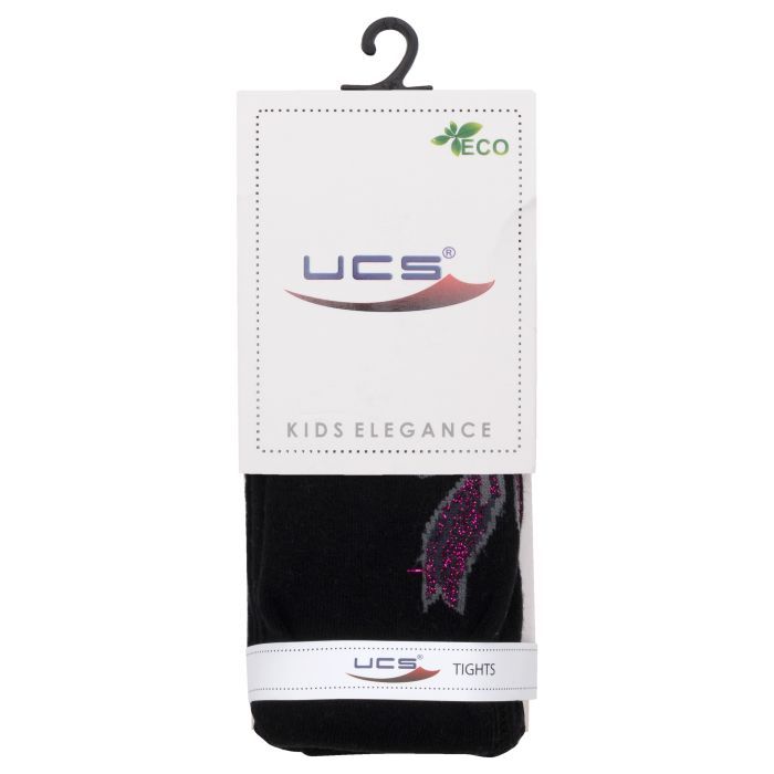 Колготки дитячі UCS Socks з бантом (M0C0301-1410-5G-burgundy) зображення 2