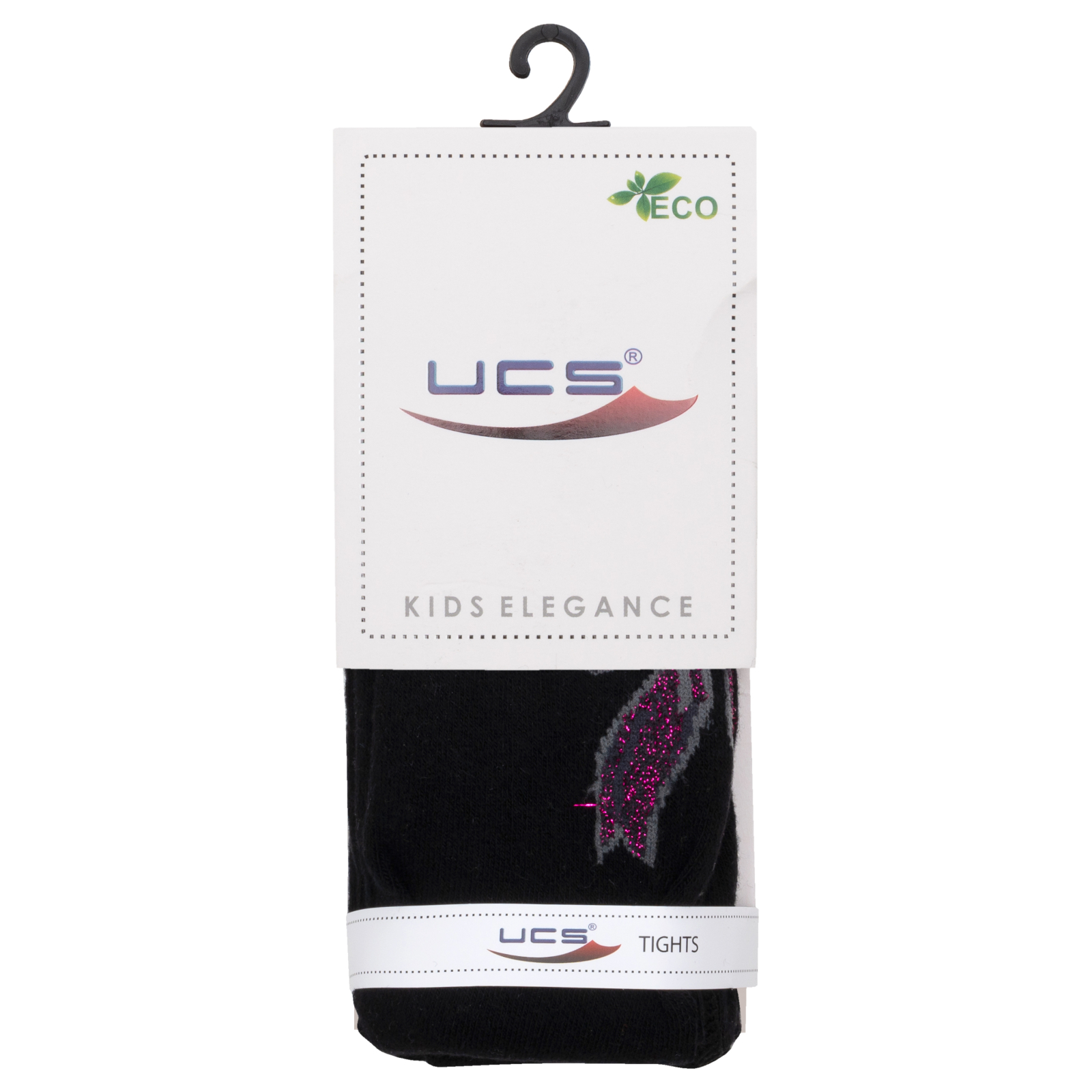 Колготки UCS Socks з бантом (M0C0301-1410-5G-blackred) зображення 2