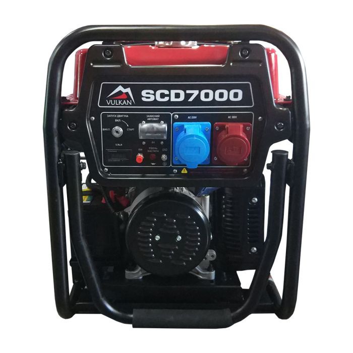 Генератор Vulkan SCD7000 дизель 5Kw, 3ф (SCD7000) изображение 2