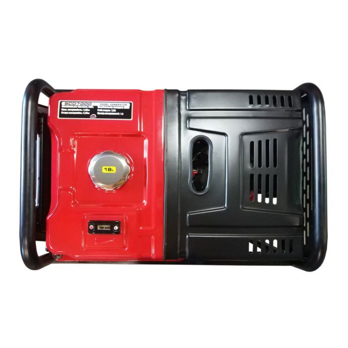 Генератор Vulkan SCD7000 дизель 5Kw, 3ф (SCD7000) изображение 3