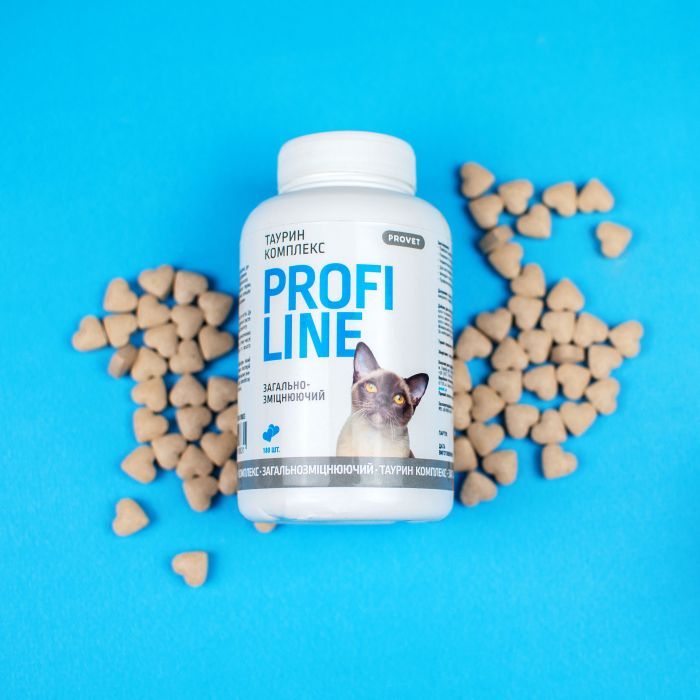 Вітаміни для котів ProVET Profiline Таурин комплекс 180 табл (4823082431700) зображення 4