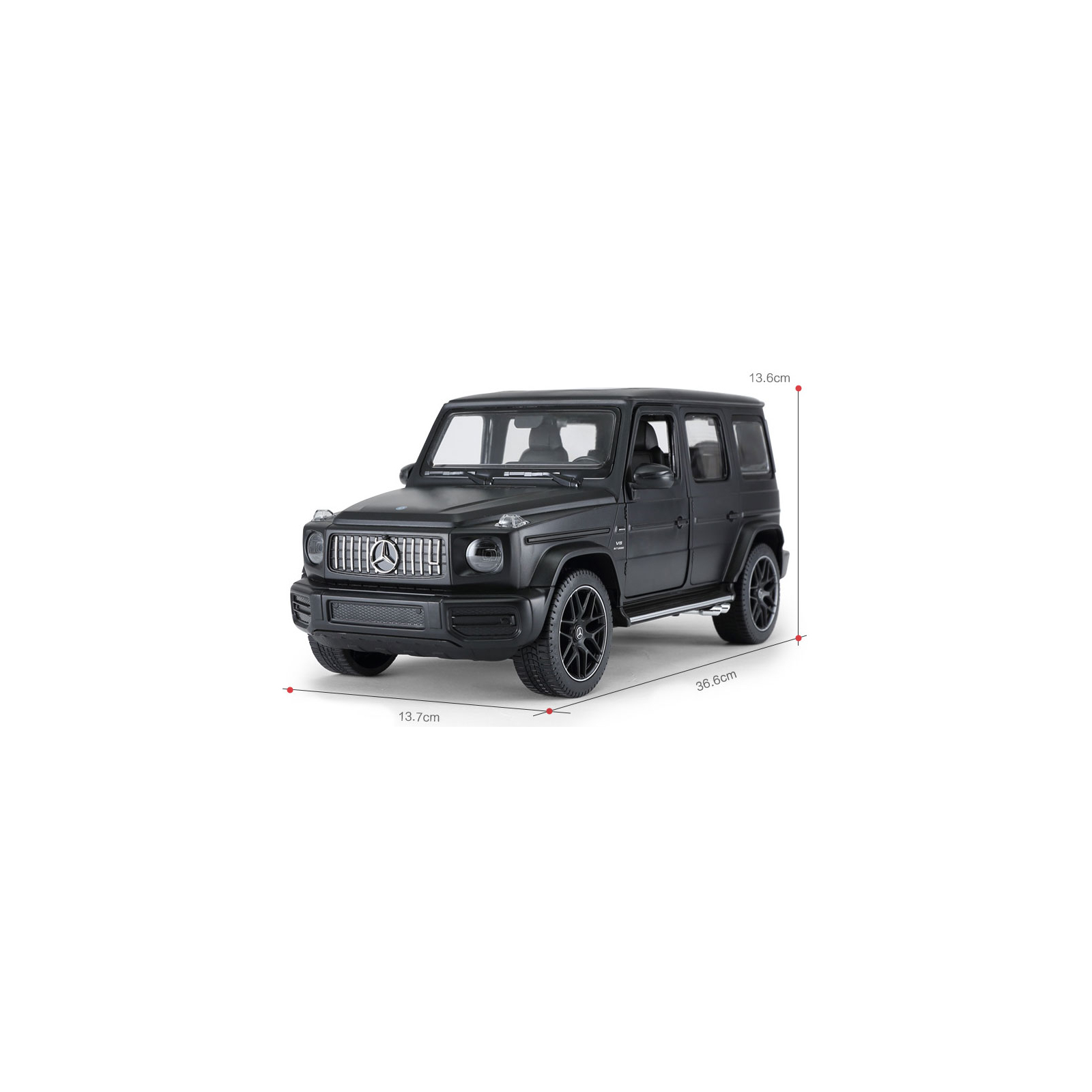 Радіокерована іграшка Rastar Mercedes-Benz G63 AMG 1:14 чорний (95760 black) зображення 3
