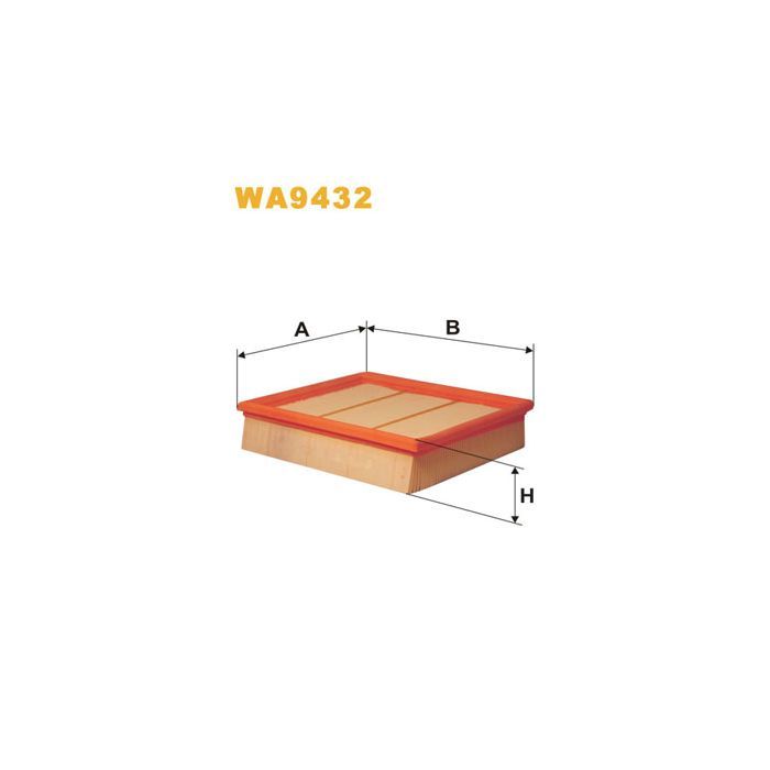 Повітряний фільтр для автомобіля Wixfiltron WA9432
