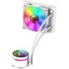 Система жидкостного охлаждения Gamemax Iceburg 120 White infinity изображение 2