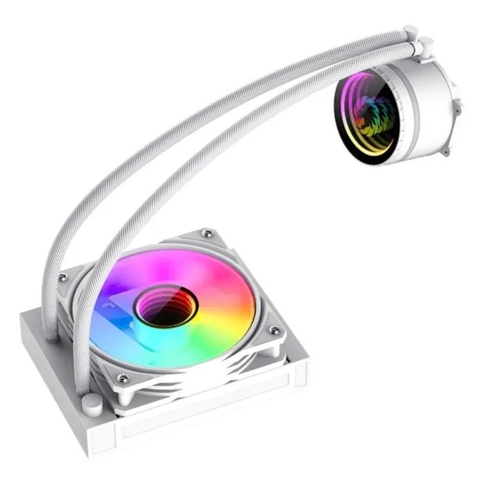 Система жидкостного охлаждения Gamemax Iceburg 120 White infinity изображение 5