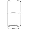 Світильник точковий Candellux 2273662 TUBA (2273662) зображення 2