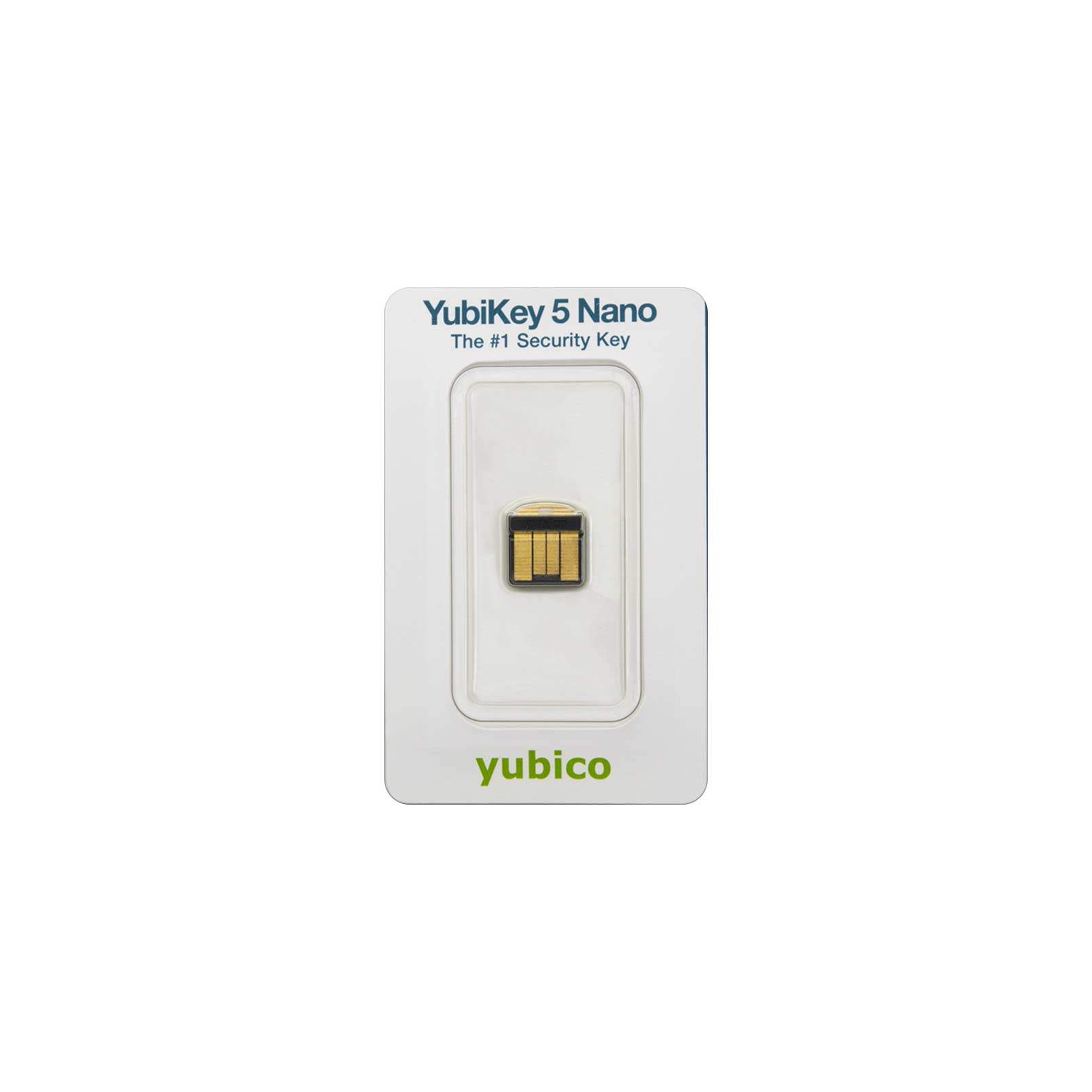 Аппаратный ключ безопасности Yubico YubiKey 5 Nano (YubiKey_5_Nano) изображение 3