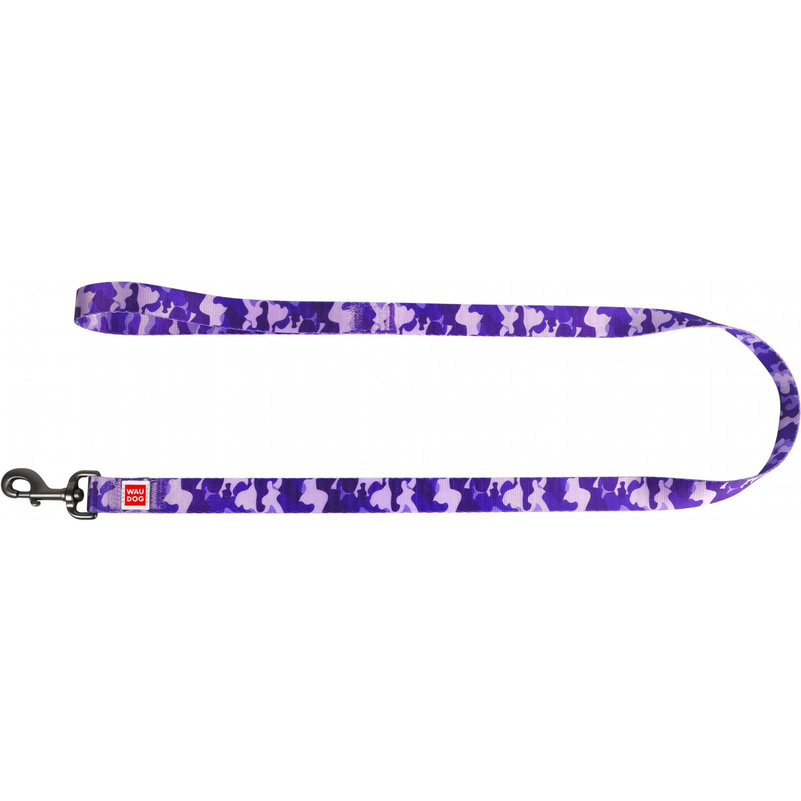 Поводок для собак WAUDOG Nylon "Фиолетовый камо" L Ш 25 мм (4887) изображение 2