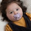 Пустушка Difrax Natural, 6+ міс (127 Lilac_dots) зображення 2