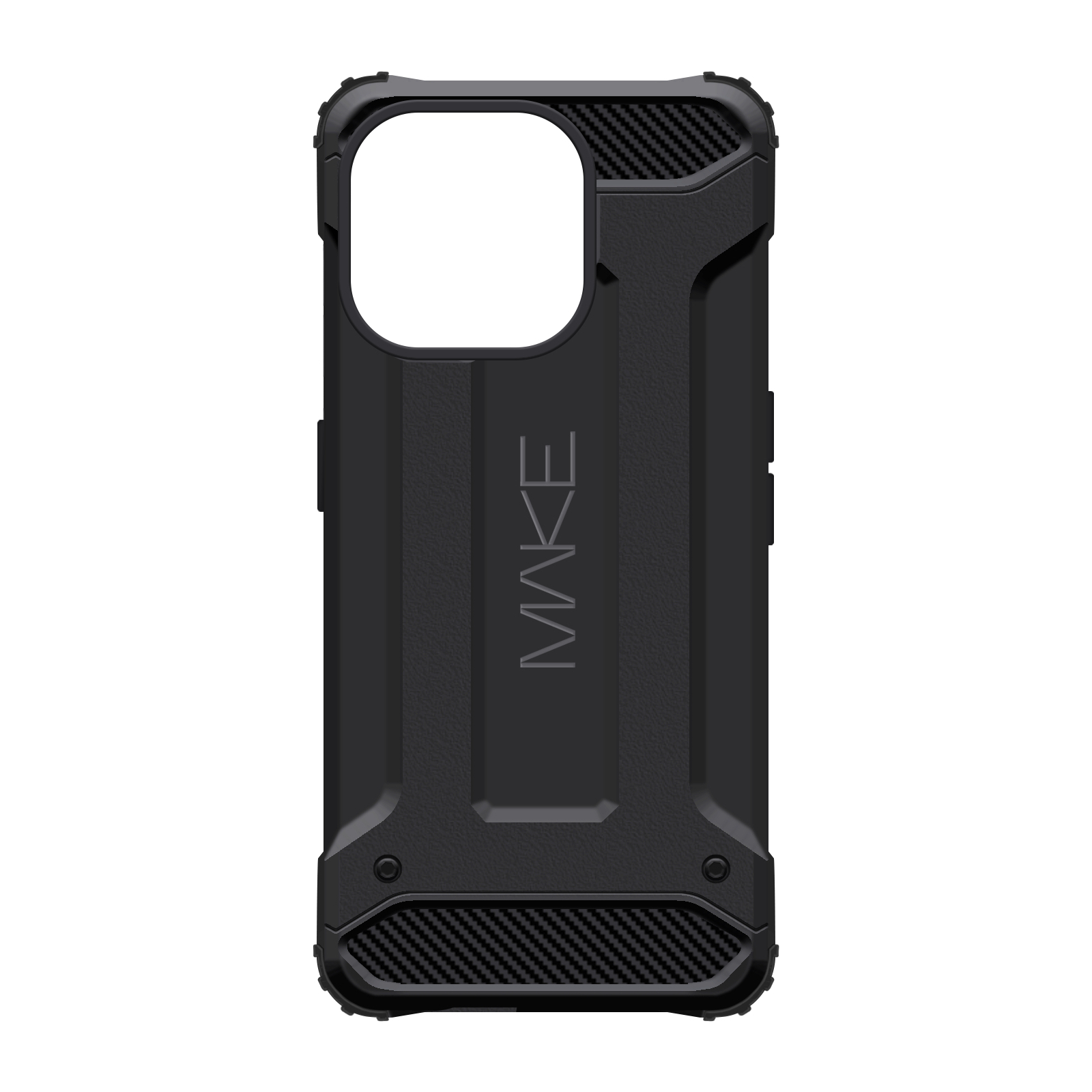 Чехол для мобильного телефона MAKE Apple iPhone 15 Pro Max Panzer Black (MCN-AI15PMBK)