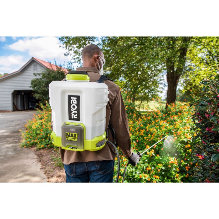 Обприскувач Ryobi RY36BPSA-0, ранцевий, MAX POWER 36В, 15л (Без АКБ та ЗП) (5133005775) зображення 5