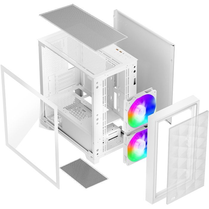Корпус PcCooler C3D310 WH ARGB изображение 7