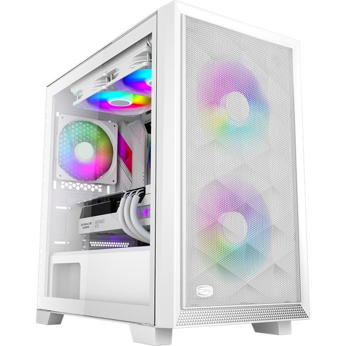Корпус PcCooler C3D310 WH ARGB изображение 9