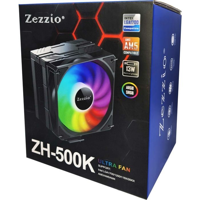 Кулер до процесора Zezzio ZH-500K зображення 7