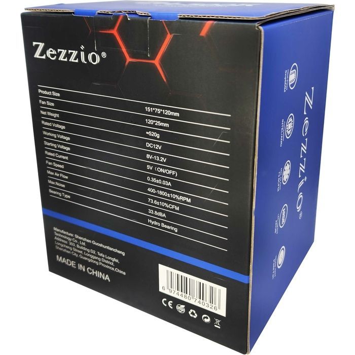 Кулер до процесора Zezzio ZH-500K зображення 8