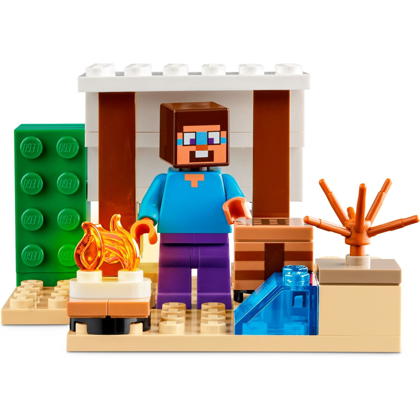 Конструктор LEGO Minecraft Експедиція Стіва в пустелю 75 деталей (21251) зображення 3