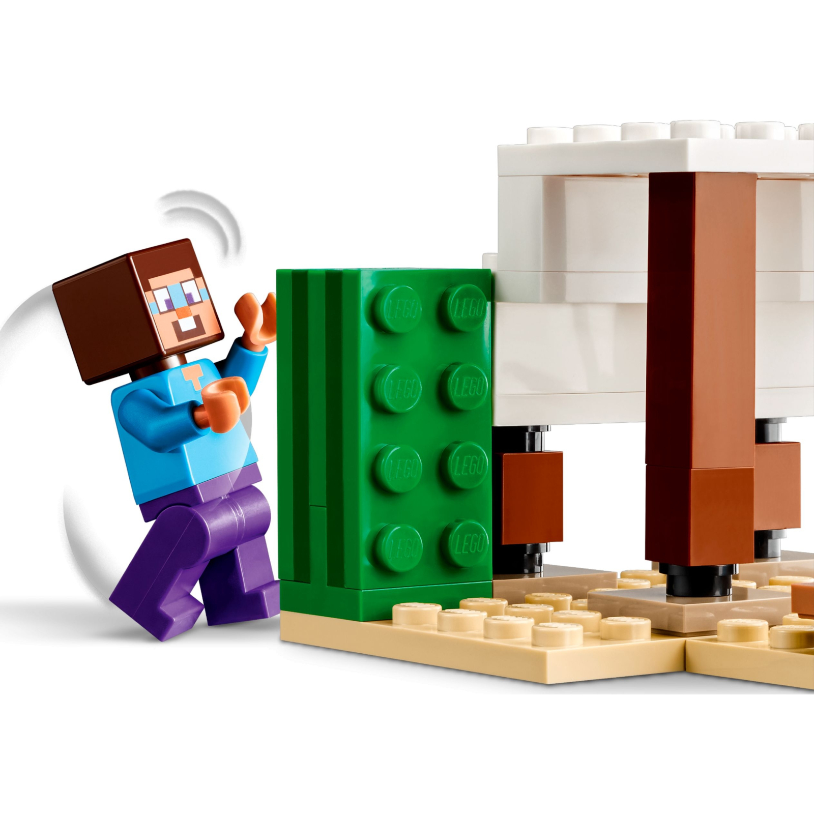 Конструктор LEGO Minecraft Експедиція Стіва в пустелю 75 деталей (21251) зображення 4