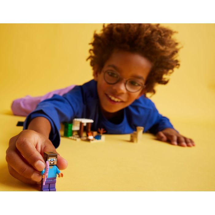 Конструктор LEGO Minecraft Экспедиция Стива в пустыню 75 деталей (21251) изображение 9