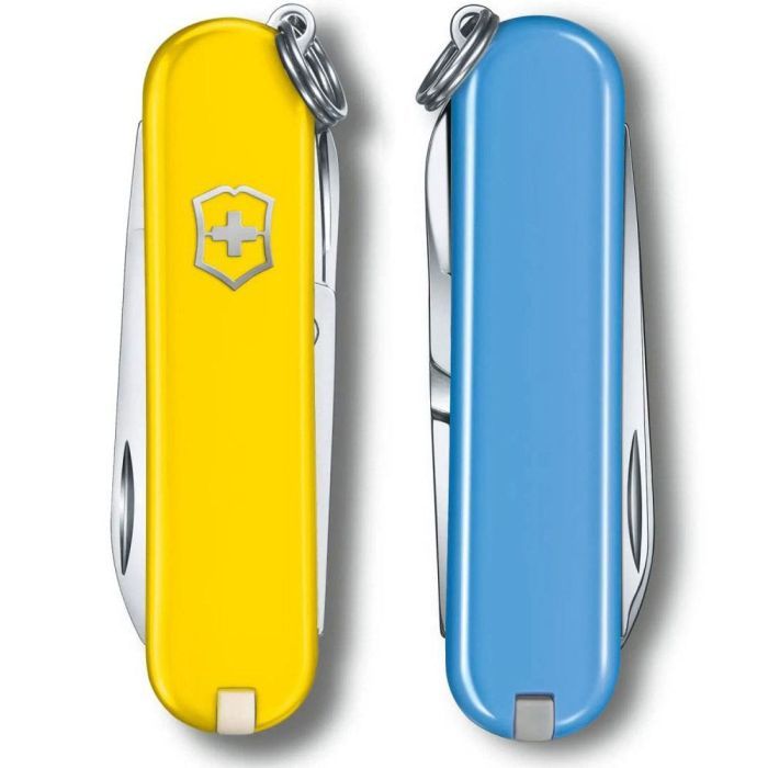 Ніж Victorinox Classic SD Ukraine Жовто-блакитний (0.6223.8G.28) зображення 6