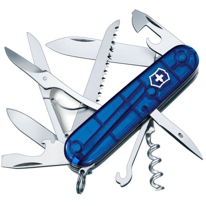 Нож Victorinox Huntsman Ukraine 91 мм Червоно-чорний (1.3713.1.3) изображение 3