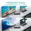 Дата кабель USB-С to USB-С 2.0m 100W 4K60Hz USB3.1 GEN2 Choetech (XCC-1007-V2-BK) зображення 3
