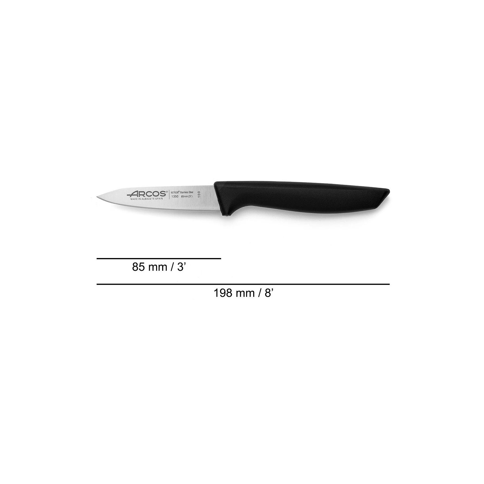 Кухонный нож Arcos Niza для чищення 85 мм (135000) изображение 2