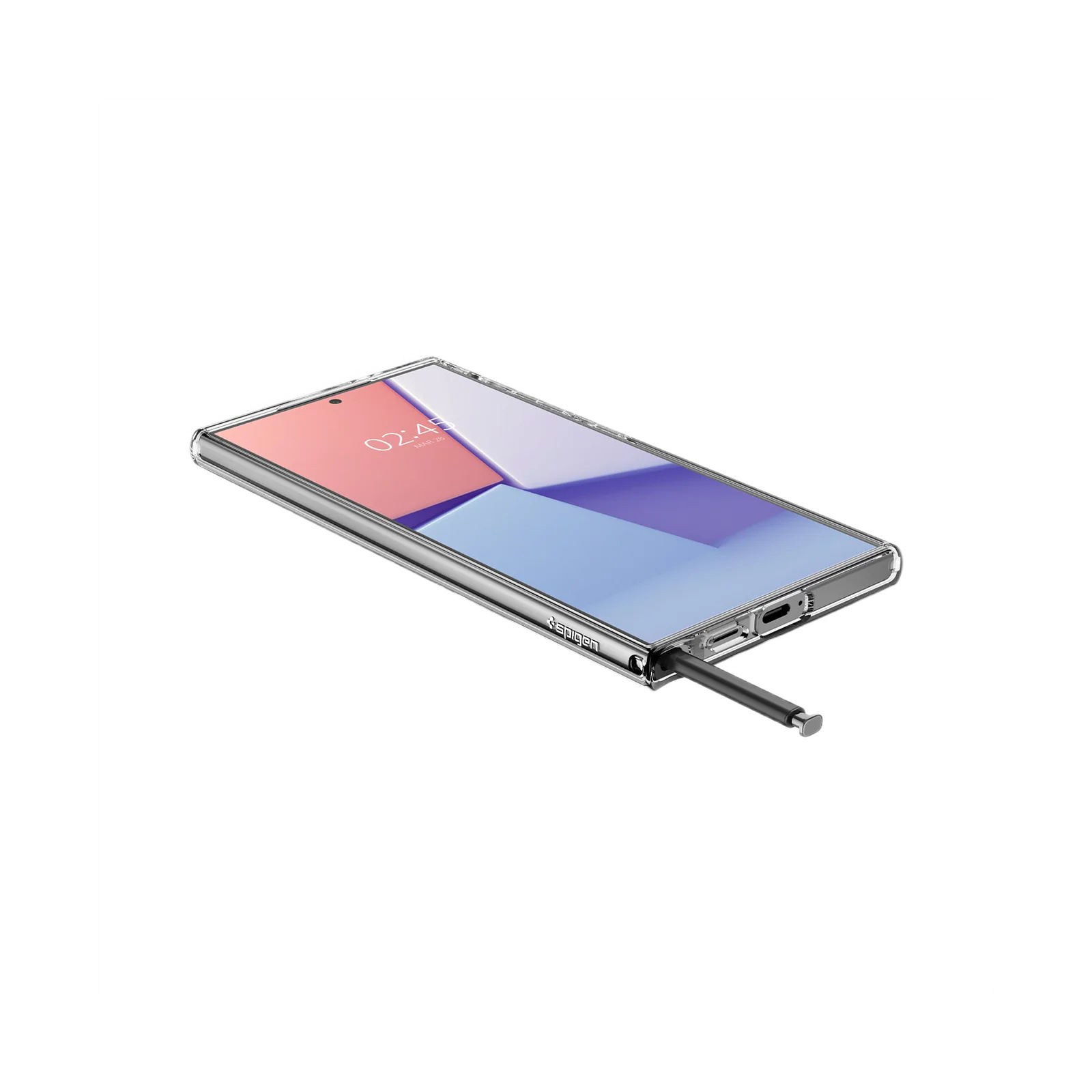 Чохол до мобільного телефона Spigen Samsung Galaxy S24 Ultra Crystal Flex Crystal Clear (ACS07192) зображення 5